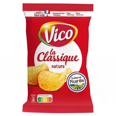 Vico Chips Classique Nature, 135g