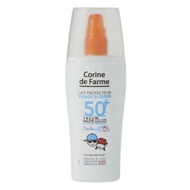 Corine de Farme Protection Solaire Lait Protecteur SPF50+ Bébés & Enfants, 150ml