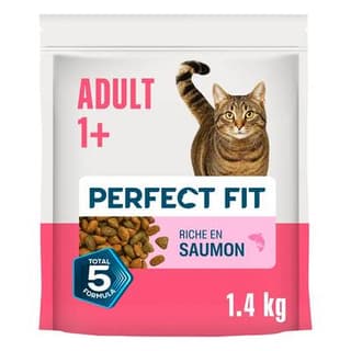 Perfect Fit Croquettes Saumon pour chat adulte stérilisé, 1,4kg