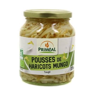 Priméal Pousses de haricots Mungo Bio, 180g