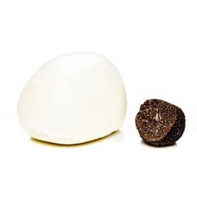 Le Chariot à fromages, Artisan Fromager Mozzarella à la Truffe - Lait de bufflonne pasteurisé, 250g