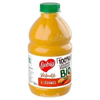 Liebig Soupe Velouté 6 Légumes Bio en bouteille, 75cl