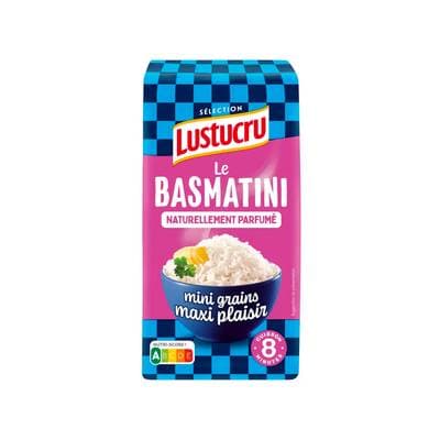 Lustucru Riz le Basmatini Naturellement Parfumé en vrac, 500g