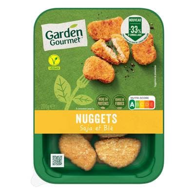 Garden Gourmet Nuggets Soja et Blé, 180g