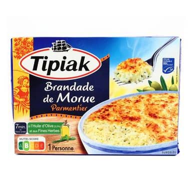 Tipiak Brandade de Morue Parmentier, 310g