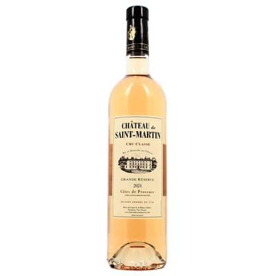 Côtes de Provence rosé AOP Château de Saint-Martin, 75cl