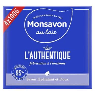 Monsavon Savon l'authentique, 4x100g