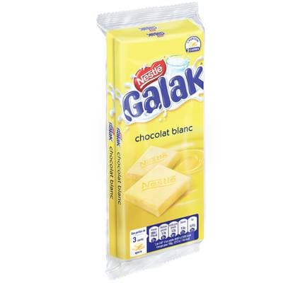 Galak Chocolat blanc, 2x100g