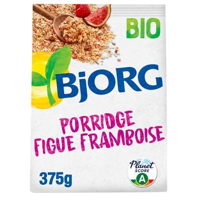 3229820792965 - Bjorg - Porridge Figue, framboise bio