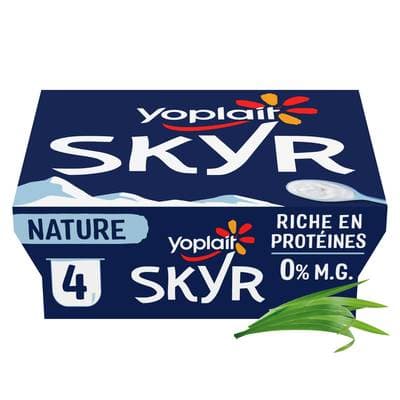 Yoplait Skyr Nature 0%, 4x100g