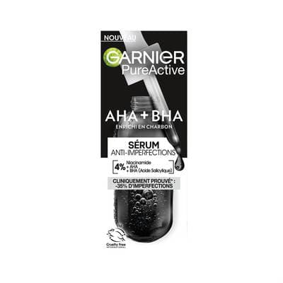 Garnier Sérum Visage Anti-Imperfections Aha + Bha, 30ml