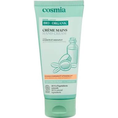 COSMIA BIO Crème mains à l'huile d'Argan et vitamine C, 100ml