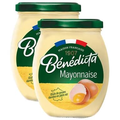 Bénédicta Mayonnaise nature, Lot de 2x255g
