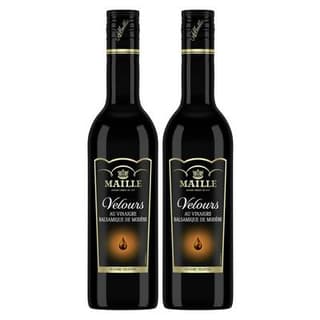 Maille Velours de balsamique en bouteille, Lot de 2x25cl