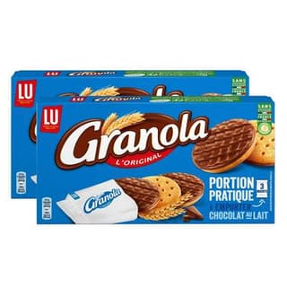 Granola Pocket chocolat au lait, Lot de 2x225g