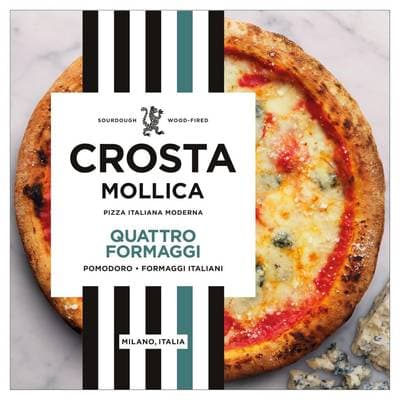 Crosta & Mollica Pizza 4 fromages, 423g