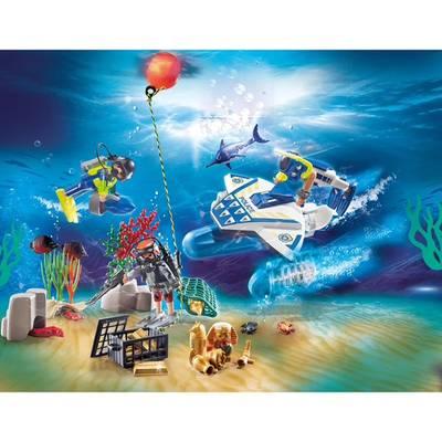 4008789707765 - PLAYMOBIL® Christmas - Calendrier de l'Avent- Jeu de bain Policiers