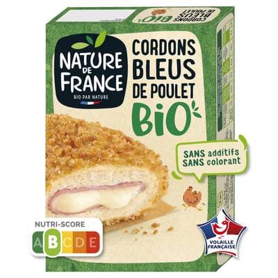 Nature De France Cordons Bleus Bio, 2x100g