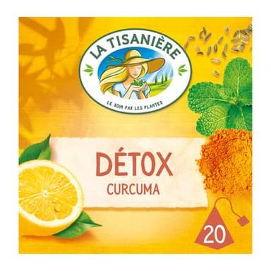 La Tisanière Infusion détox, 20 sachets