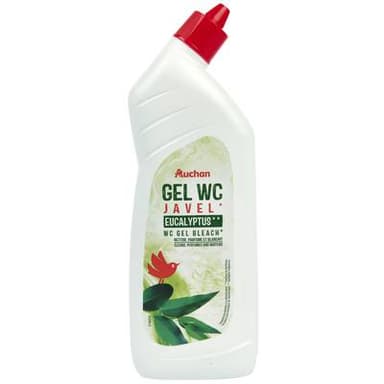 Auchan Gel nettoyant WC eucalyptus, 750ml