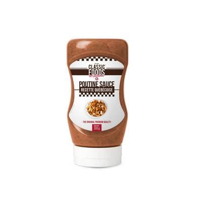 Classic Foods of America Sauce Poutine pour Frites en flacon souple Squeeze Top Down, 300g