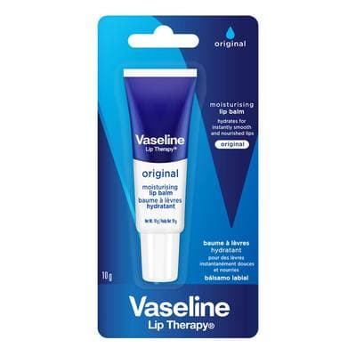 Vaseline Baume à lèvres Original Hydratation 48h, 10g