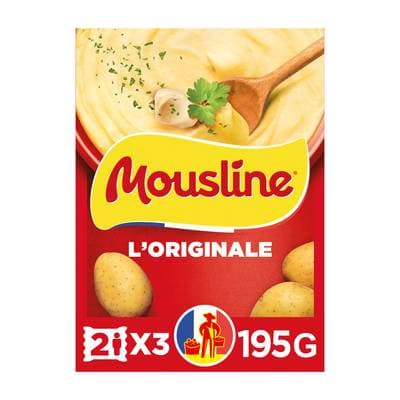 Mousline Purée Nature, 195g