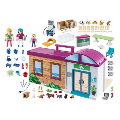 4008789701466 - PLAYMOBIL® City Life - Clinique vétérinaire transportable