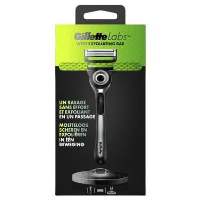 Gillette Labs Rasoir exfoliant + 1 recharge, 1 pièce