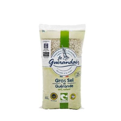 Le Guérandais Gros Sel Marin de Guérande IGP Nature et Progrès, 800g