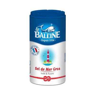 La Baleine Gros Sel de Mer Iodé Fluoré, 500g