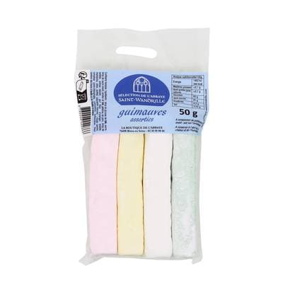 Saint Wandrille Guimauves Assorties, 50g