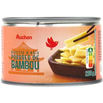 Auchan Pousses de bambou, 140g