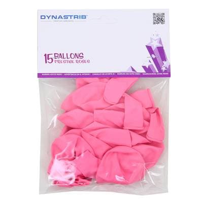 Dyna Party Ballons Prestige Rose, 15 ballons