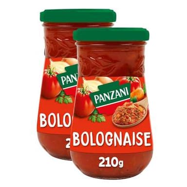 Panzani Sauce Bolognaise, Lot de 2x210g