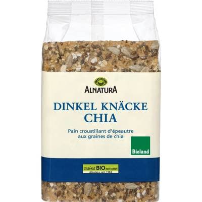 Alnatura Pain croustillant aux graines de chia bio, 200g