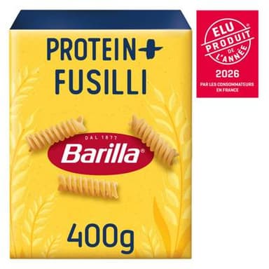 Barilla Protein Plus Pâtes Fusilli Protein+ Premium, 400g