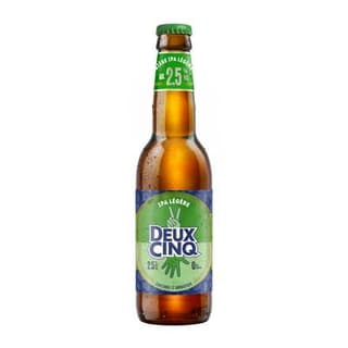 La Deux Cinq Bière IPA légère 2,5°, 33cl