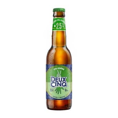 La Deux Cinq Bière IPA légère 2,5°, 33cl