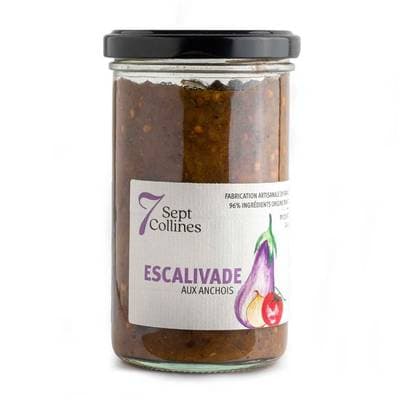 3770014066466 - Sept Collines - Sauce Escalivade aux anchois - Conserverie Artisanale
