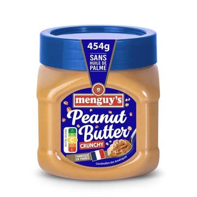 Menguy's Beurre de Cacahuete Crunchy, 454g