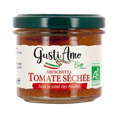 Gusti Amo - Bruschetta Tartinable Tomates Séchées Bio