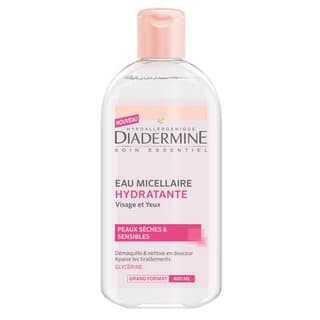 Diadermine Eau micellaire Hydratante Visage, 400ml