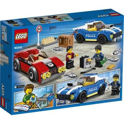 5702016617566 - LEGO® City - 60242- La course-poursuite sur l'autoroute
