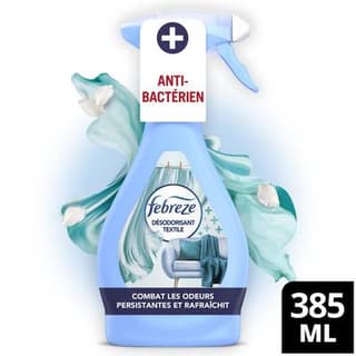 Febreze Désodorisant Textile Désinfectant Lenor Bouquet Floral, 385ml