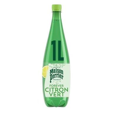 Maison Perrier Forever Boisson Gazeuse Aromatisée Citron Vert, 1L