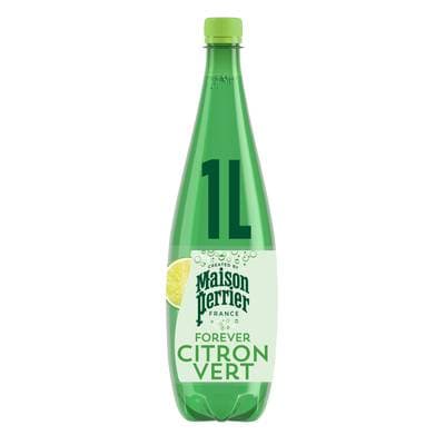 Maison Perrier Forever Boisson Gazeuse Aromatisée Citron Vert, 1L