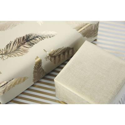 3329682128466 - Clairefontaine - Un rouleau de papier cadeau Premium Trésor 