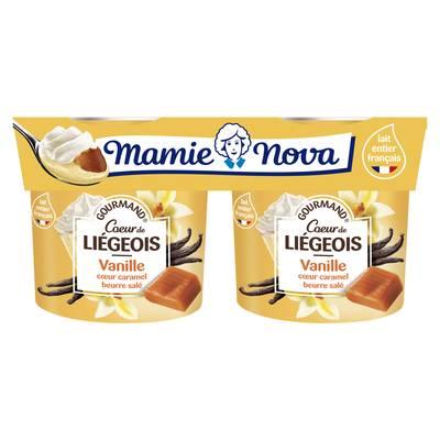 Mamie Nova - Liégeois Vanille Coeur Caramel Beurre Salé