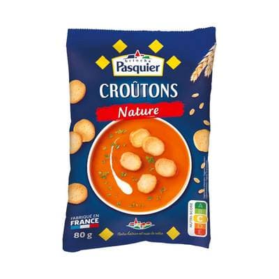 Pasquier Croûtons Nature pour Soupe, 80g
